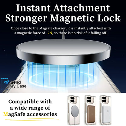 Pixel 10 Pro Fold Clear MagSafe Hybrid Protective Case