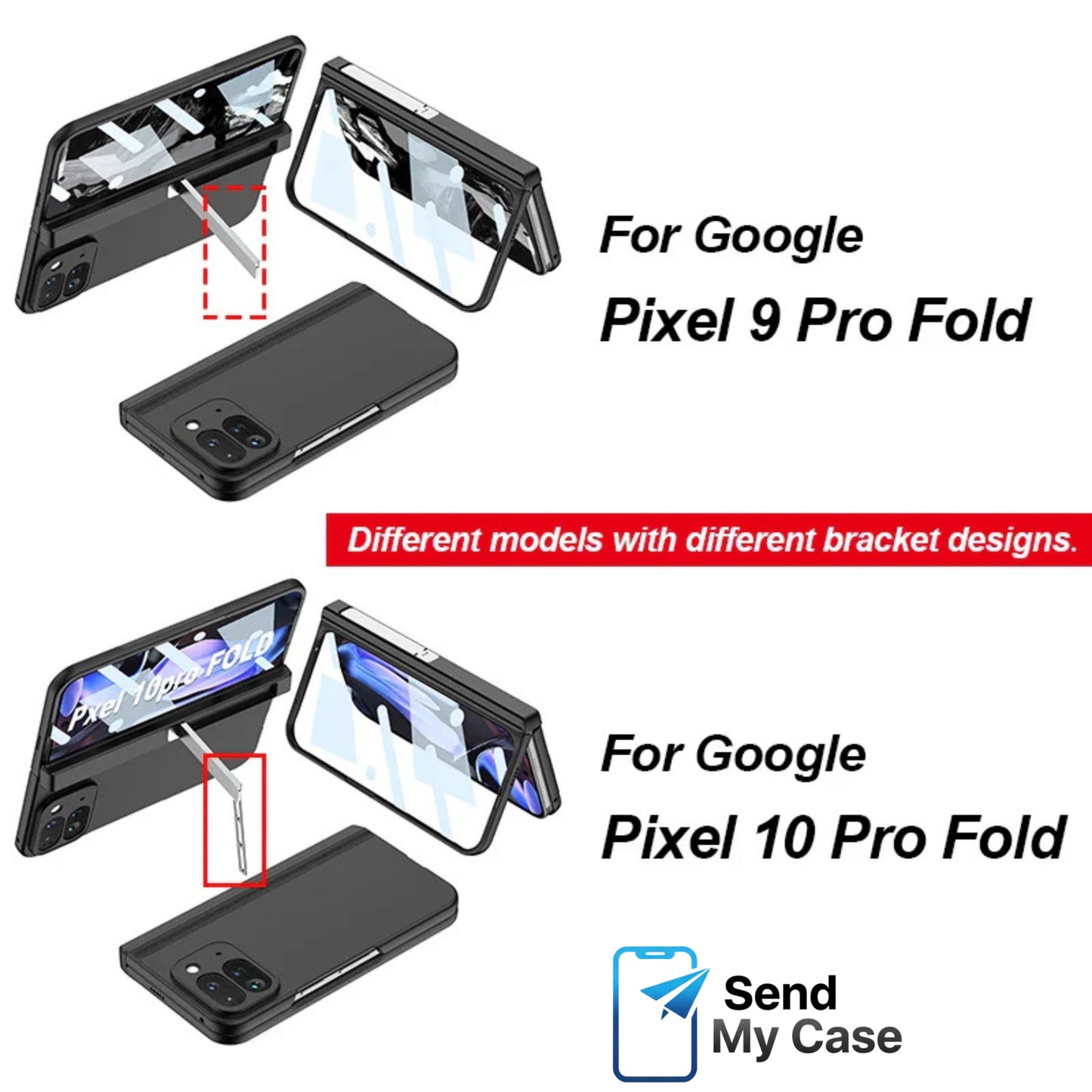 Pixel 10 Pro Fold Kickstand Magnetic Protective Case