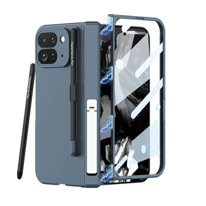 Pixel Fold Pro XL Magnetic Hinge Guard Case with Stylus & Kickstand
