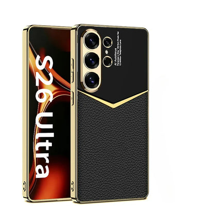 Samsung Galaxy S26 Ultra Luxury Leather Slim Case