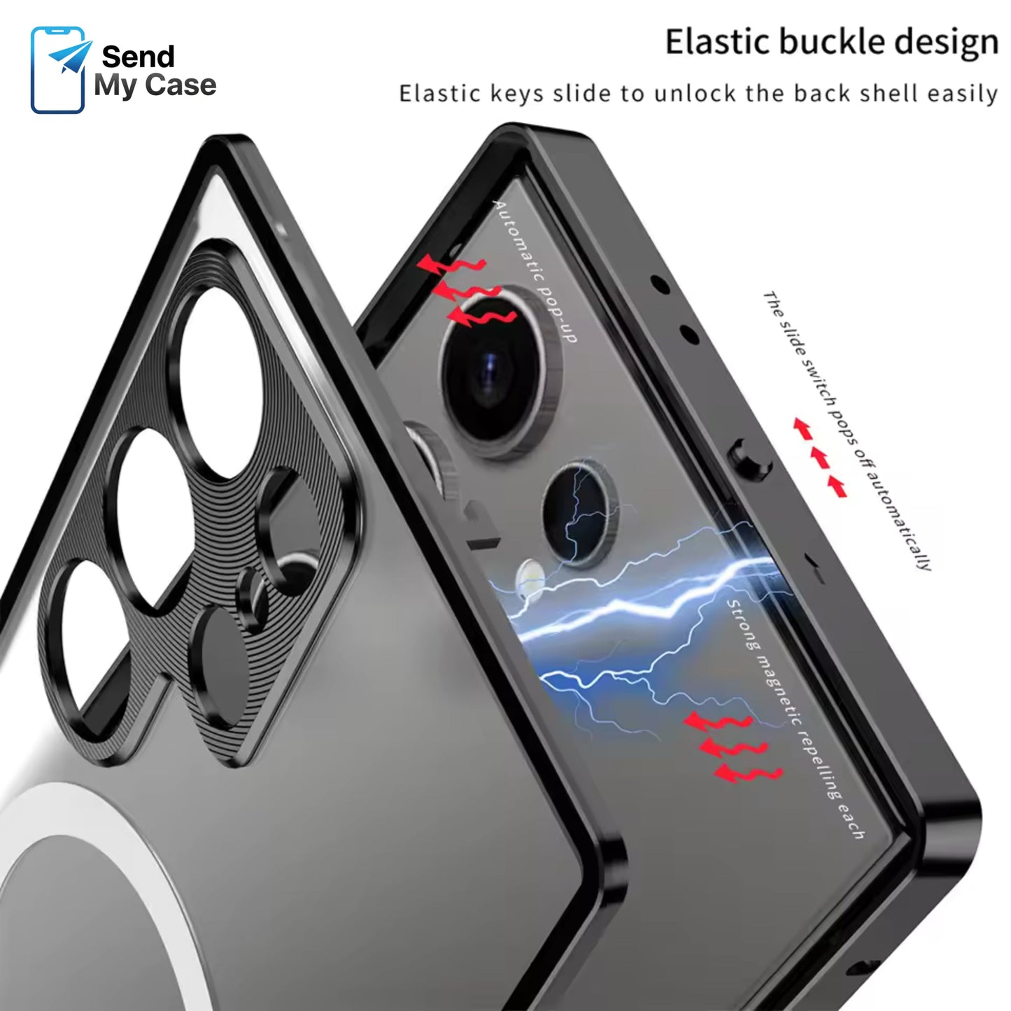 Samsung S26 Ultra MagSafe Magnetic Metal Frame Case