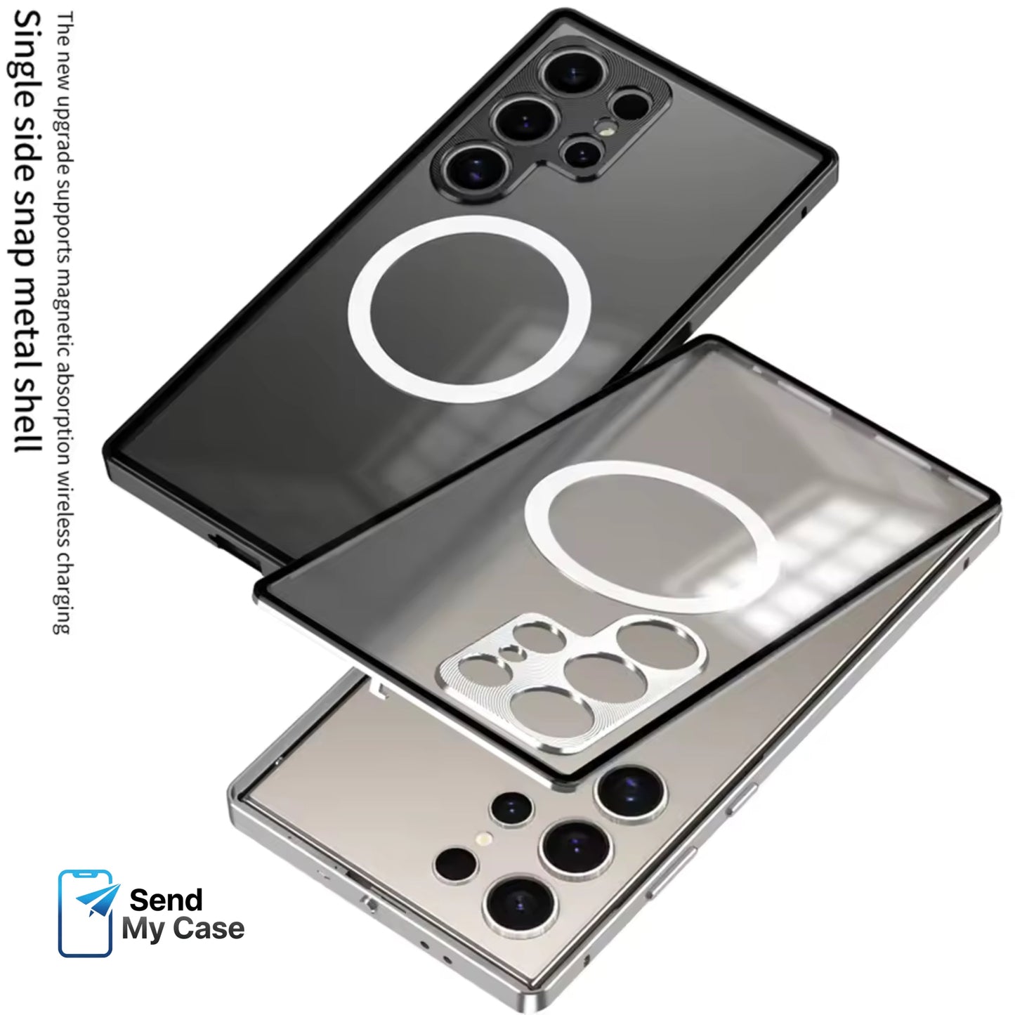 Samsung S26 Ultra MagSafe Magnetic Metal Frame Case