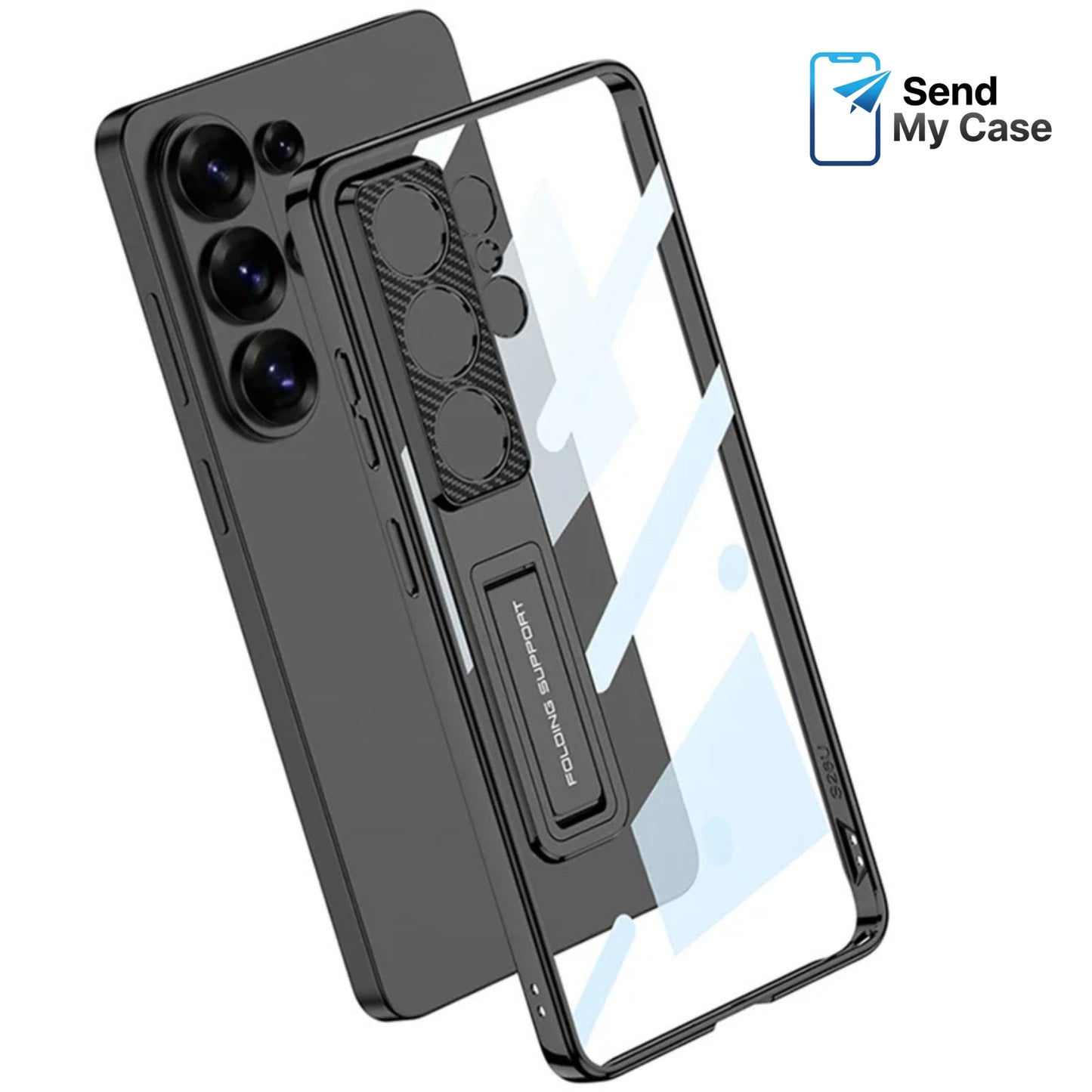 Samsung Galaxy S26 Ultra Clear Kickstand Case