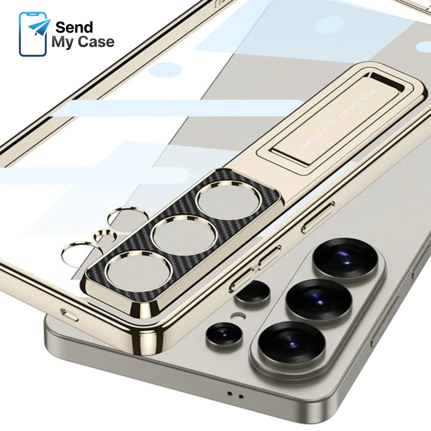 Samsung Galaxy S26 Ultra Clear Kickstand Case