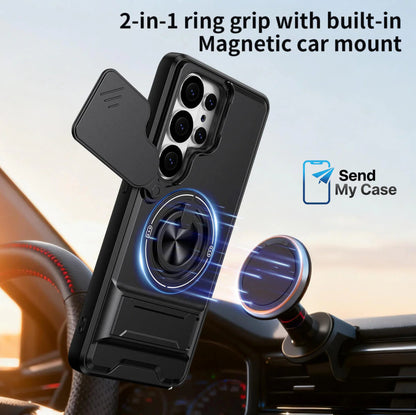 Samsung Galaxy S26 Ultra Magnetic Slide Camera Case