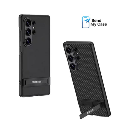 Samsung S26 Ultra Leather Kickstand Case