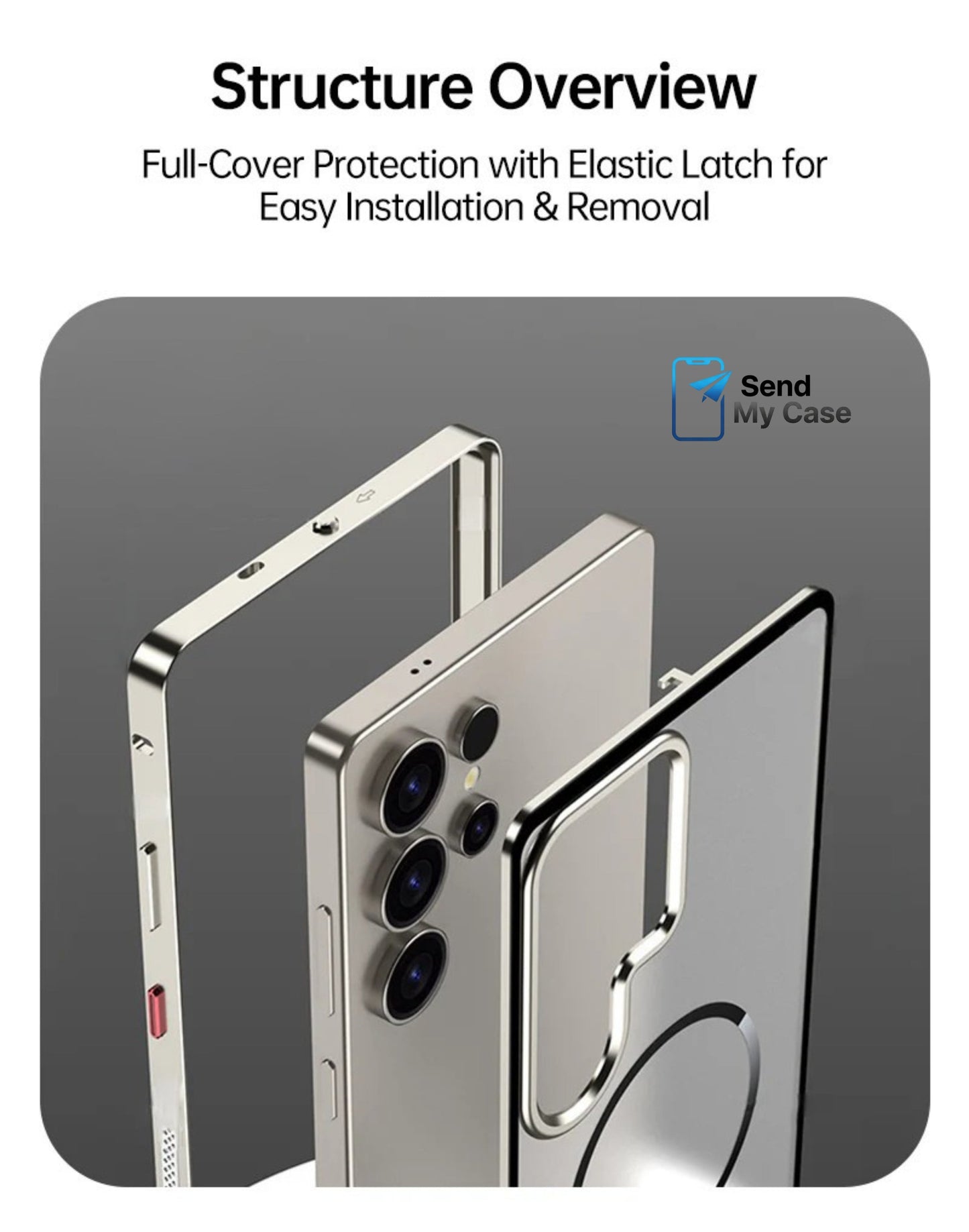 Samsung S26 Ultra Magnetic Aluminum Alloy Case