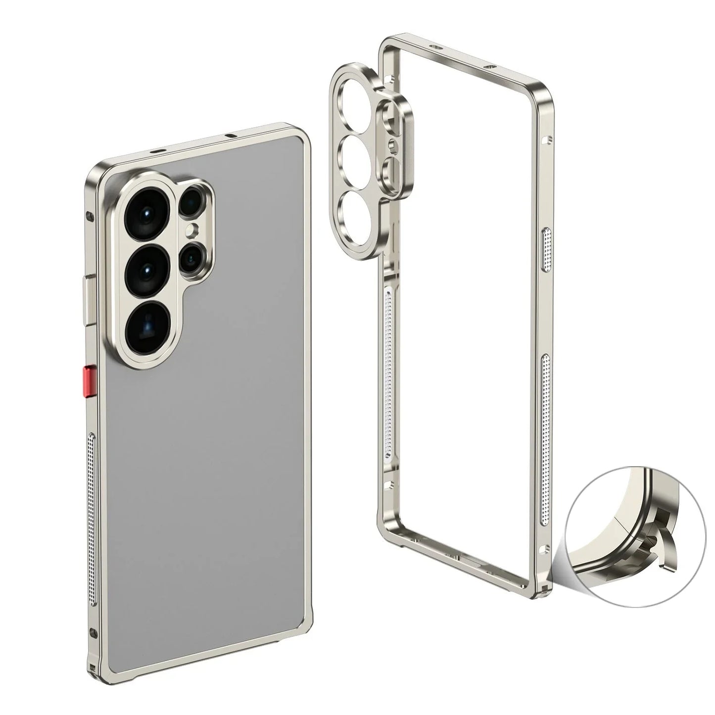 Samsung S26 Ultra Metal Heat Sink Magnetic Case