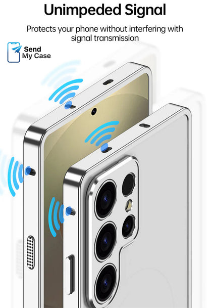 Samsung S26 Ultra Metal Heat Sink Magnetic Case