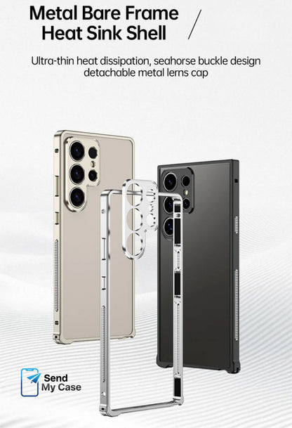Samsung S26 Ultra Metal Heat Sink Magnetic Case