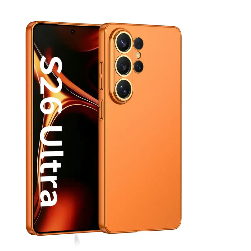 Samsung Galaxy S26 Ultra Soft Matte Camera Lens Protection Case