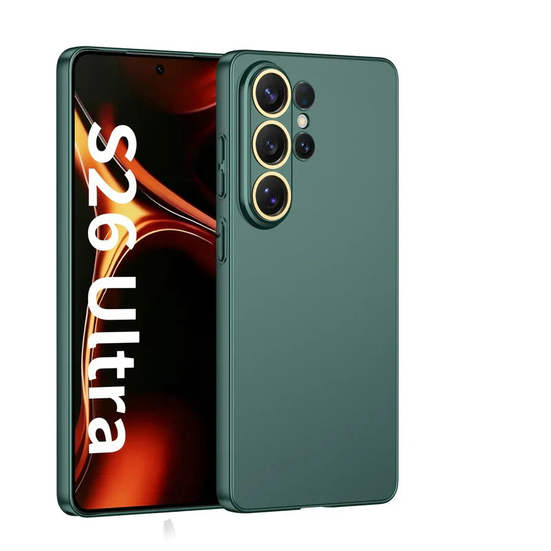 Samsung Galaxy S26 Ultra Soft Matte Camera Lens Protection Case