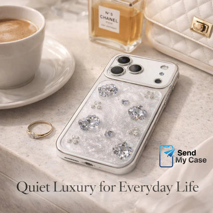 iPhone 17 Pro Max Crystal Luxury Case – Diamond Sparkle Edition