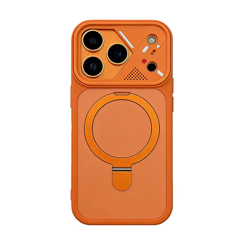 iPhone 17 Pro Max MagSafe Kickstand Camera Frame Case