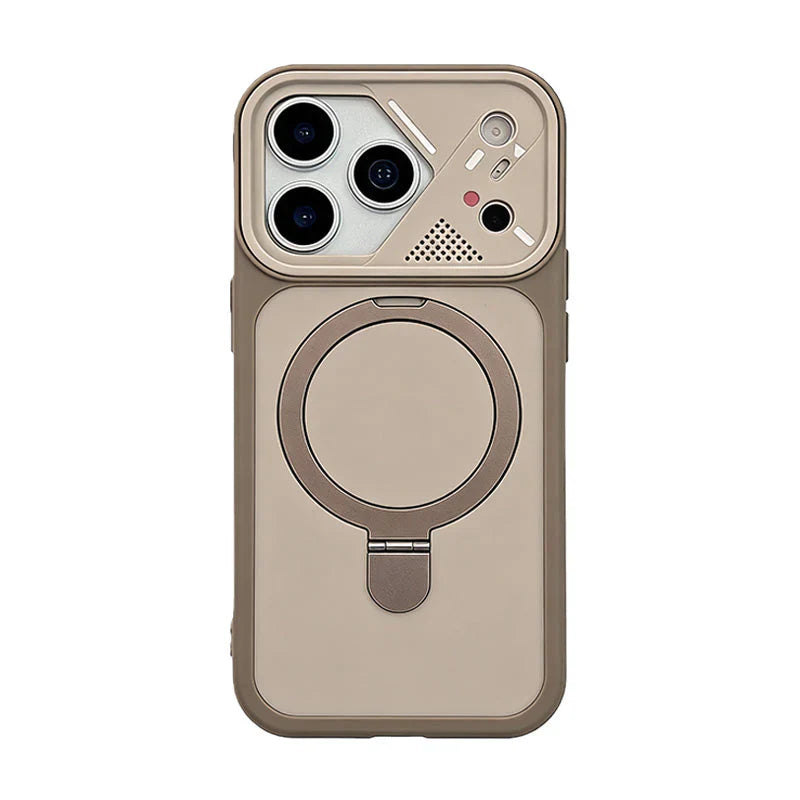 iPhone 17 Pro Max MagSafe Kickstand Camera Frame Case