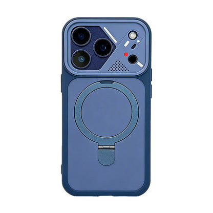 iPhone 17 Pro Max MagSafe Kickstand Camera Frame Case