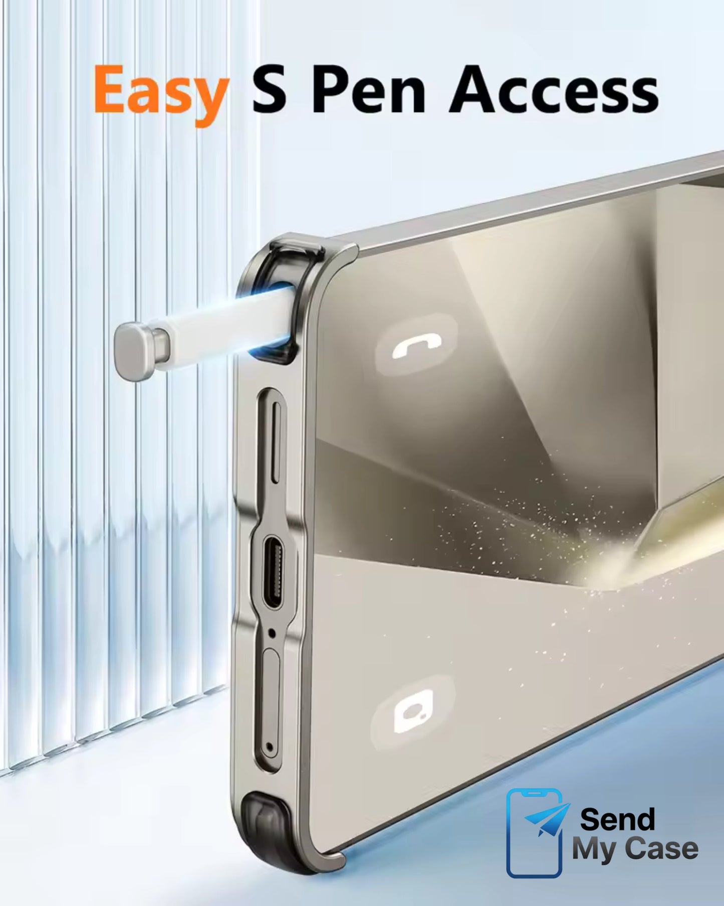 Samsung Galaxy S26 Ultra MagSafe Kickstand Case with 360° Magnetic Ring