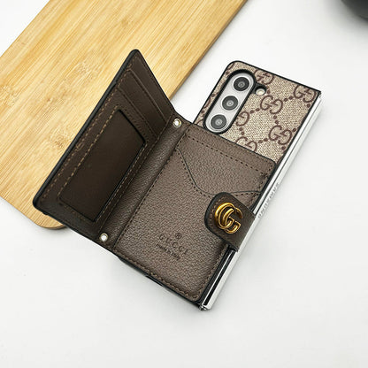 Samsung Galaxy Z Fold 6 Luxury Leather Case – Premium Designer Protection | Fonkayz