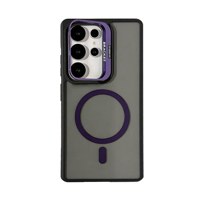 Galaxy S26 Ultra Magnetic Camera Ring Stand Case