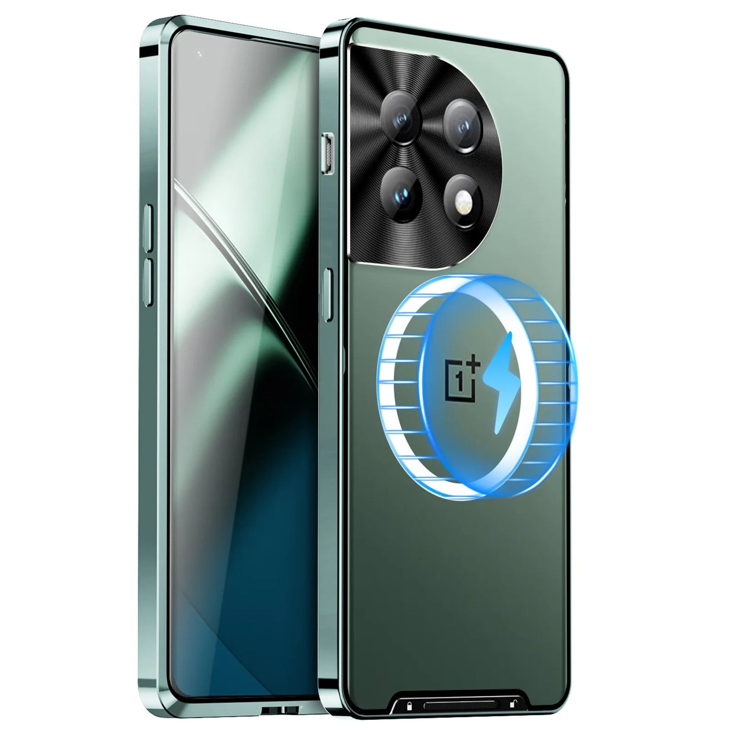 OnePlus Case - Magnetic Aluminum Magsafe Case with Camera Protection - FonKayz