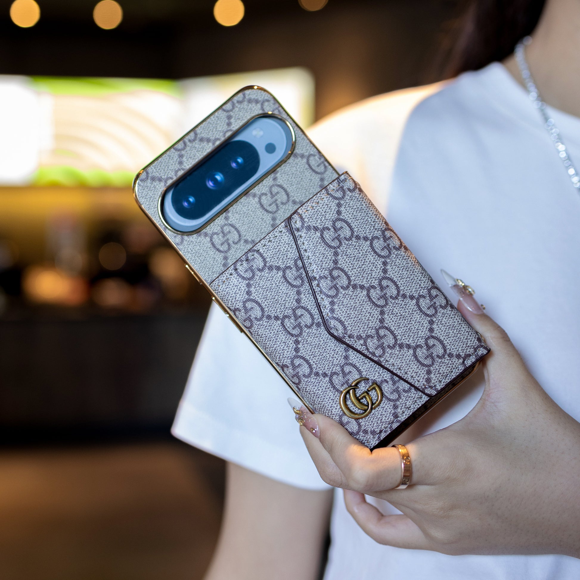 Luxury Card Holder Style Google Pixel phone case | Fonkayz - FonKayz