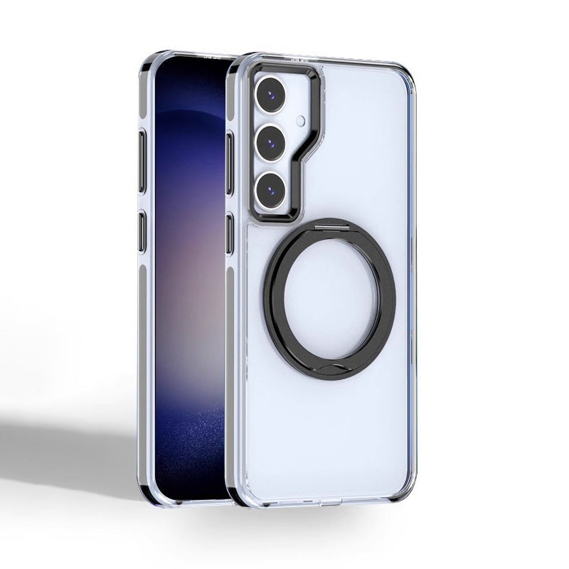 Metal Magnetic Bracket Anti-fall Protective Phone Case For Galaxy - FonKayz