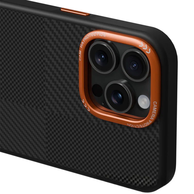 Carbon Fiber Anti-Fall Cover for iPhone