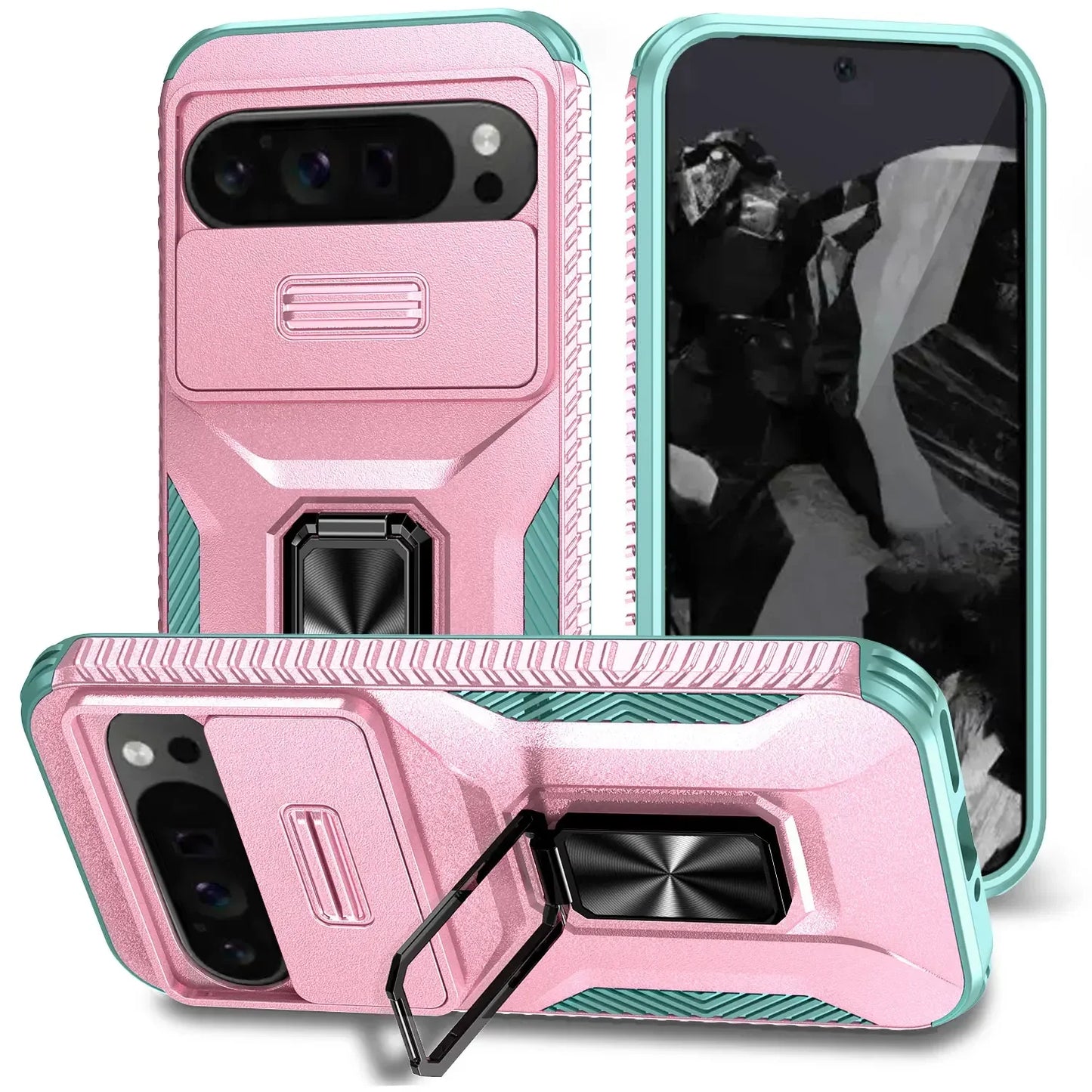 Slide Camera Protection Case For Google Pixel 9 Series - FonKayz