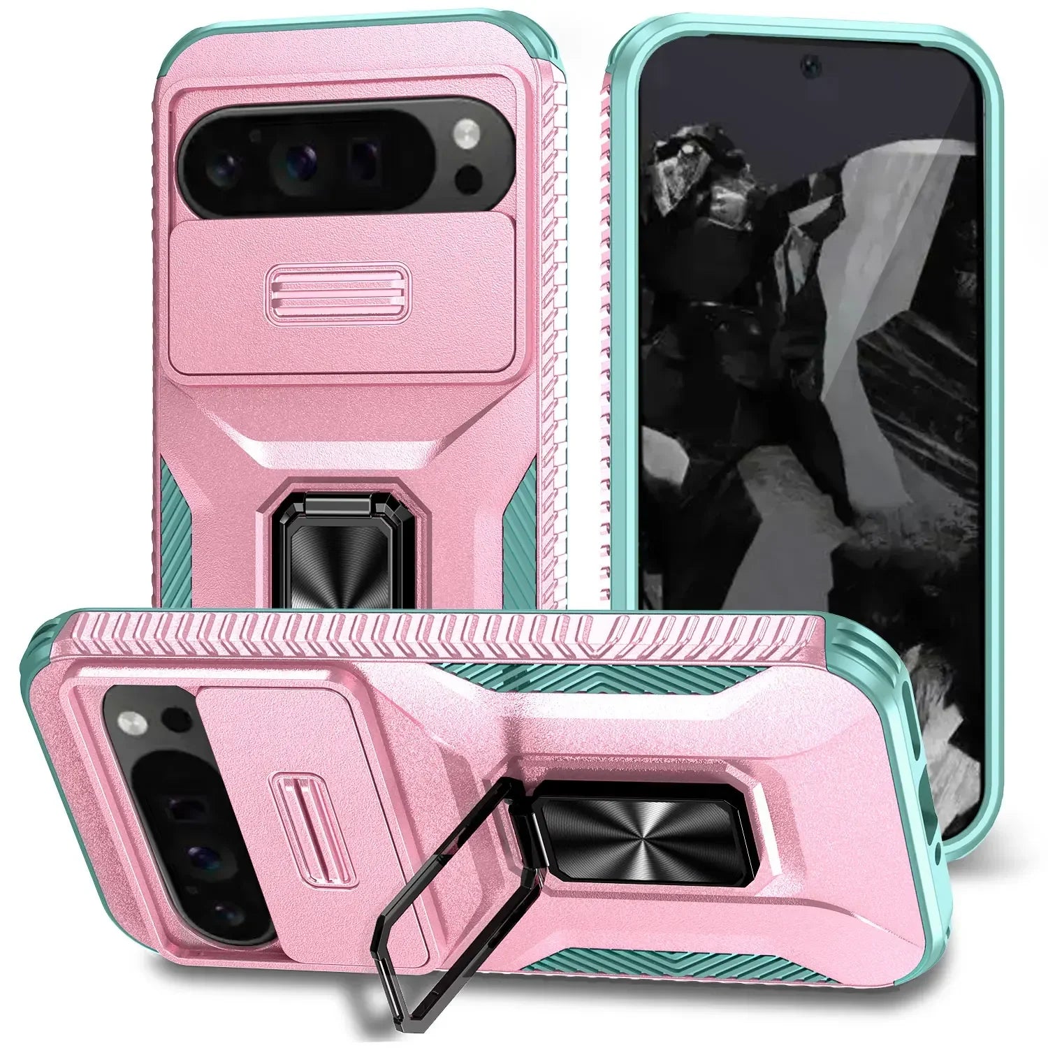 Slide Camera Protection Case For Google Pixel 9 Series - FonKayz