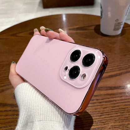 Fashion Solid Color Plating Cover for iPhone - FonKayz