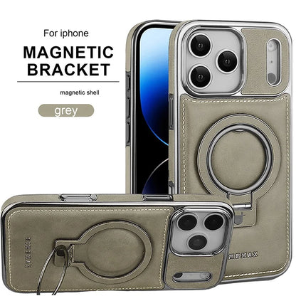 MagLeather® – iPhone 17 Series Luxury PU Leather Case