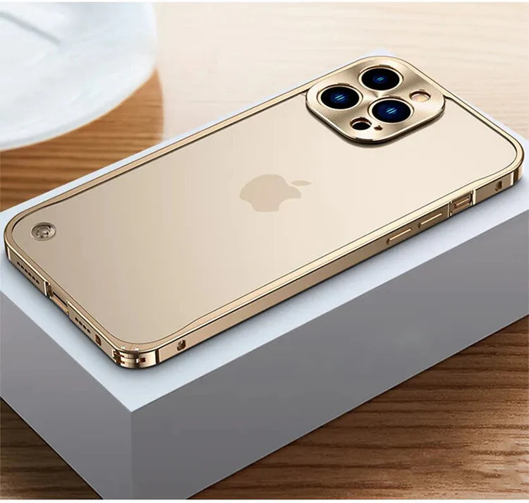 Metal Frame Lens Protection Cover for iPhone - FonKayz