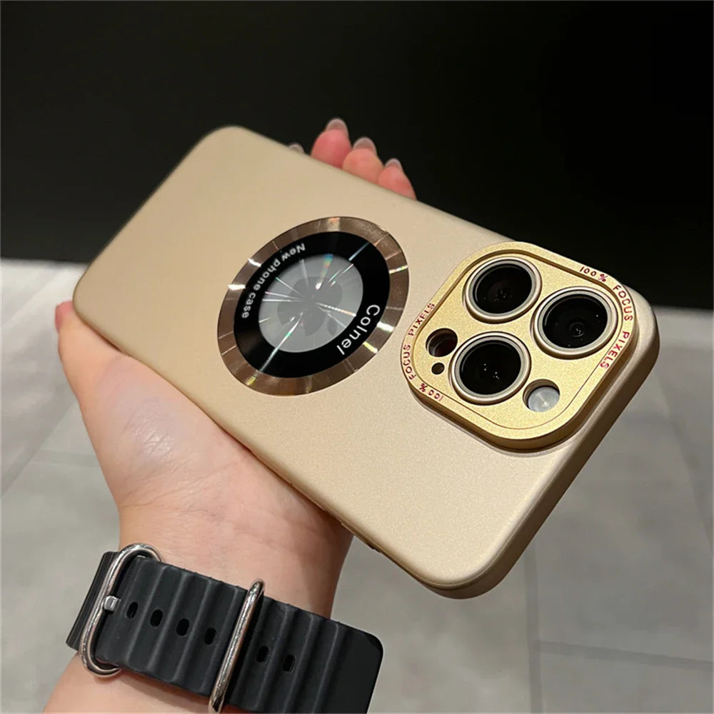 Shockproof Matte MagSafe Cover for iPhone