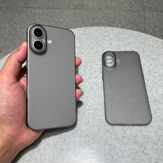 Ultra Thin Matte Silicone Cover for iPhone