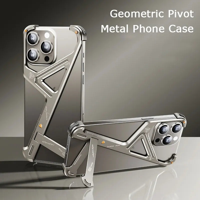 Metal Holder Ruler Concept Cover for iPhone