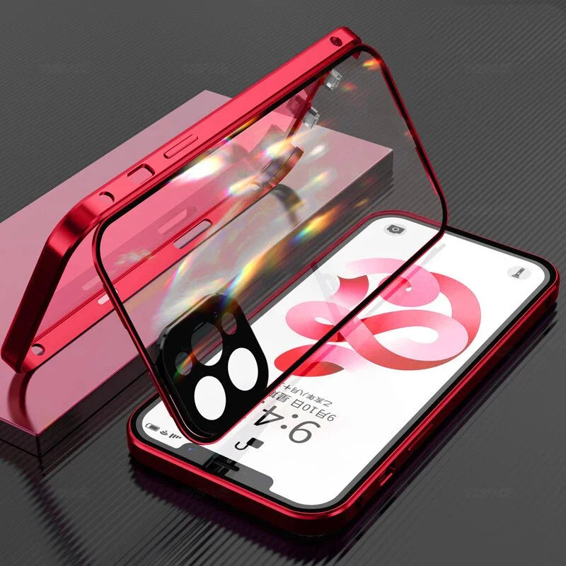 Double-Sided Tempered Glass Cover for iPhone