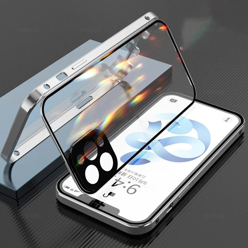 Double-Sided Tempered Glass Cover for iPhone