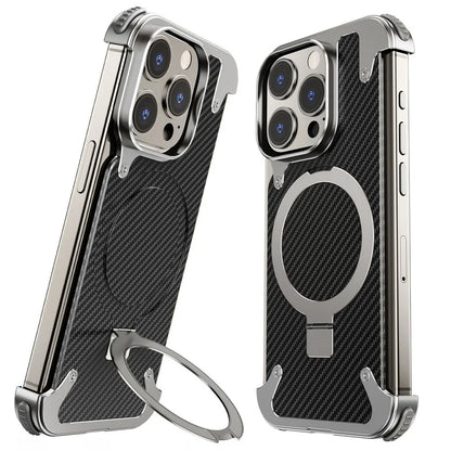 Anti-Collision Carbon Fiber Cover for iPhone - FonKayz
