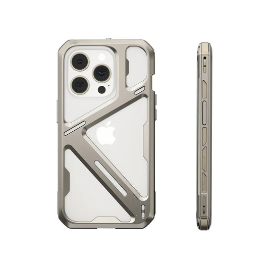 Metal Hollow Armor Cover for iPhone - FonKayz