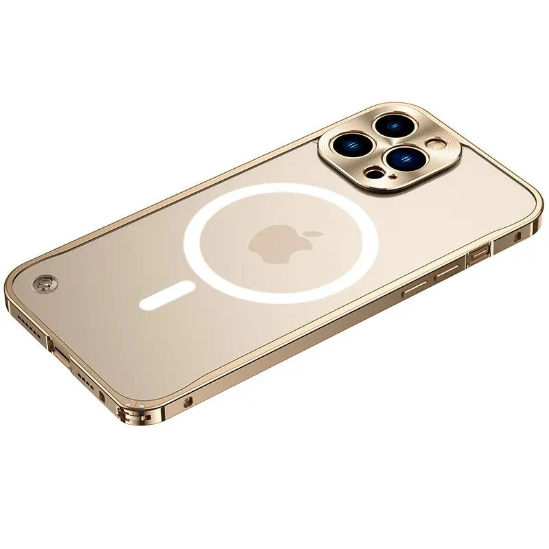 High-End Metal Magnetic Cover for iPhone