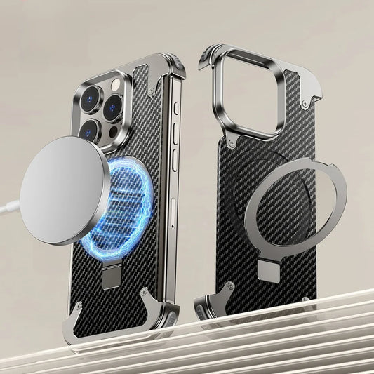 Anti-Collision Carbon Fiber Cover for iPhone - FonKayz