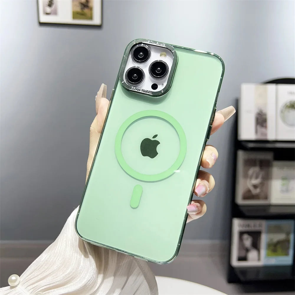 Crystal Ultra-Thin MagSafe Cover for iPhone - FonKayz