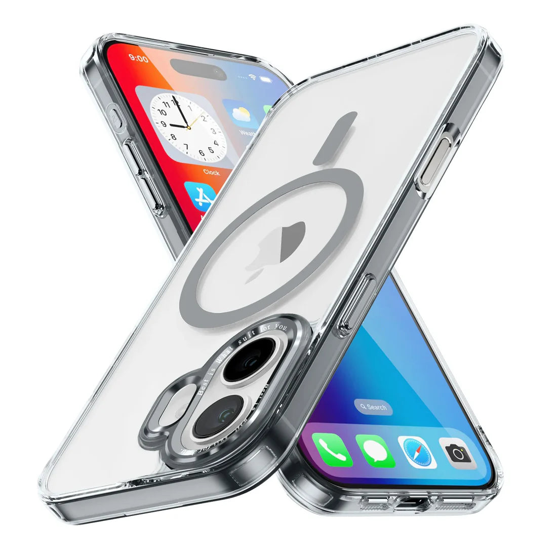 Luxury Desert Gold Clear Cover for iPhone - FonKayz