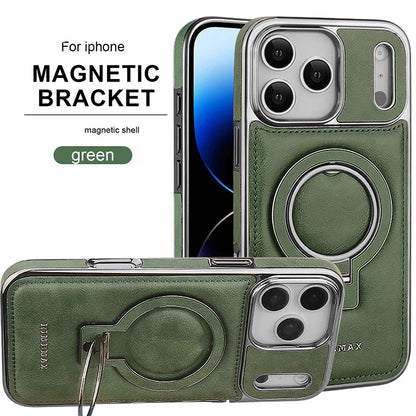 MagLeather® – iPhone 17 Series Luxury PU Leather Case