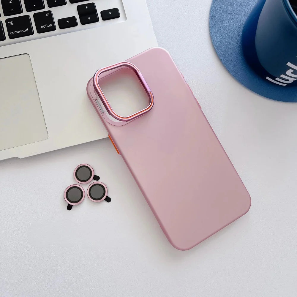 Luxury Invisible Holder Cover for iPhone