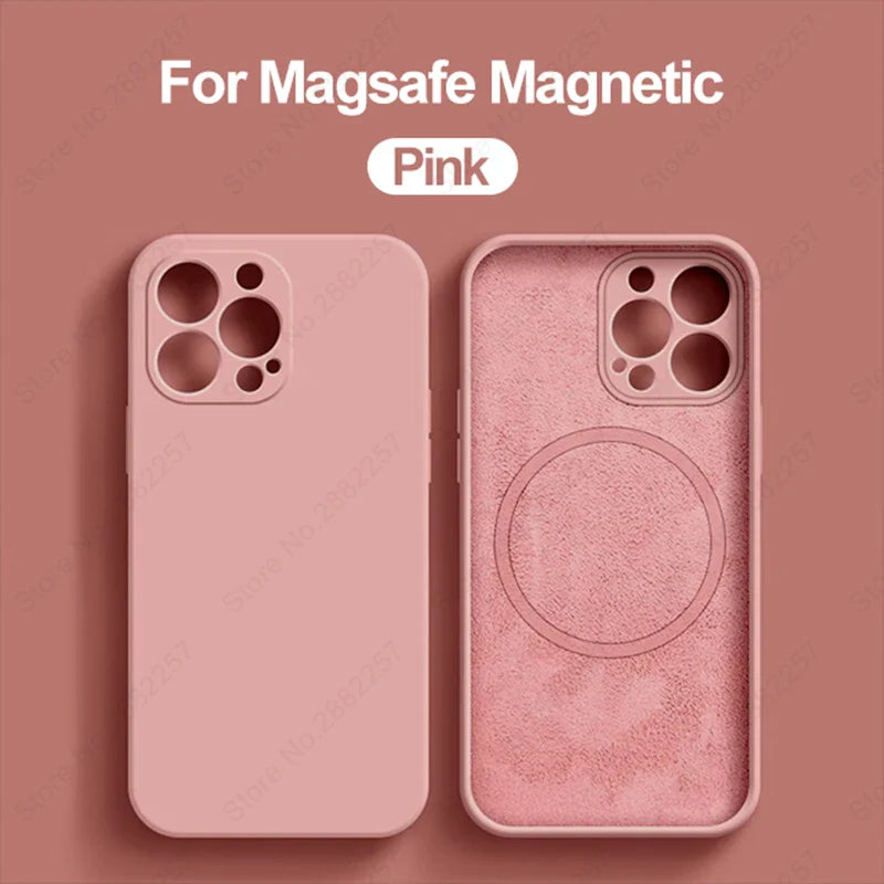 Original Liquid Silicone Cover for iPhone