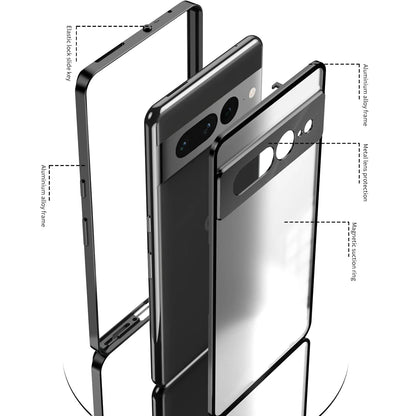 Magnetic Aluminum Case with Camera Protection For Google Pixel Series - FonKayz