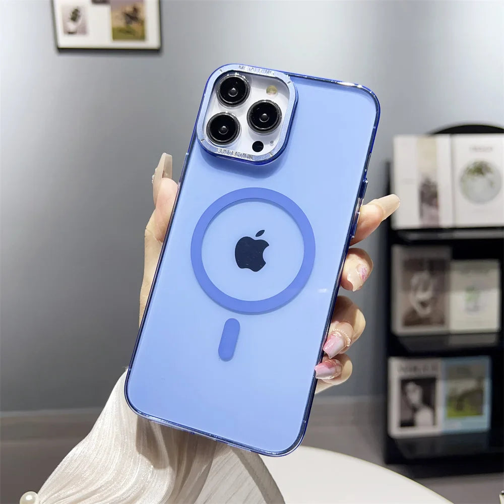 Crystal Ultra-Thin MagSafe Cover for iPhone - FonKayz