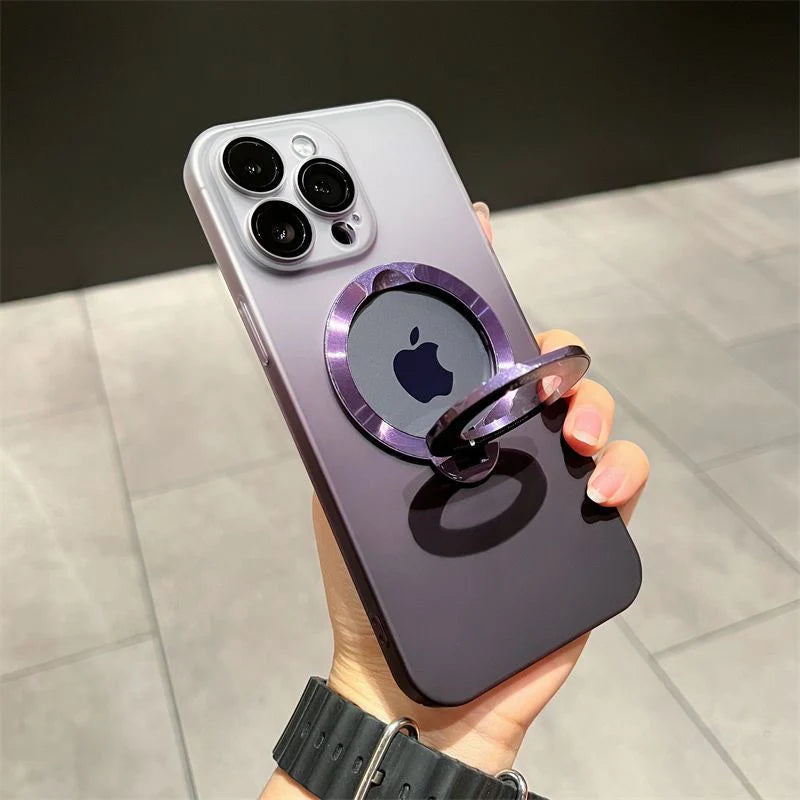 Gradient Magnetic Stand Cover for iPhone - FonKayz