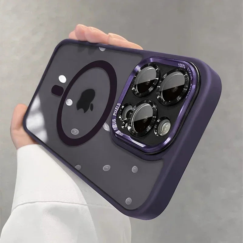 Transparent Drop-Resistant Cover for iPhone - FonKayz